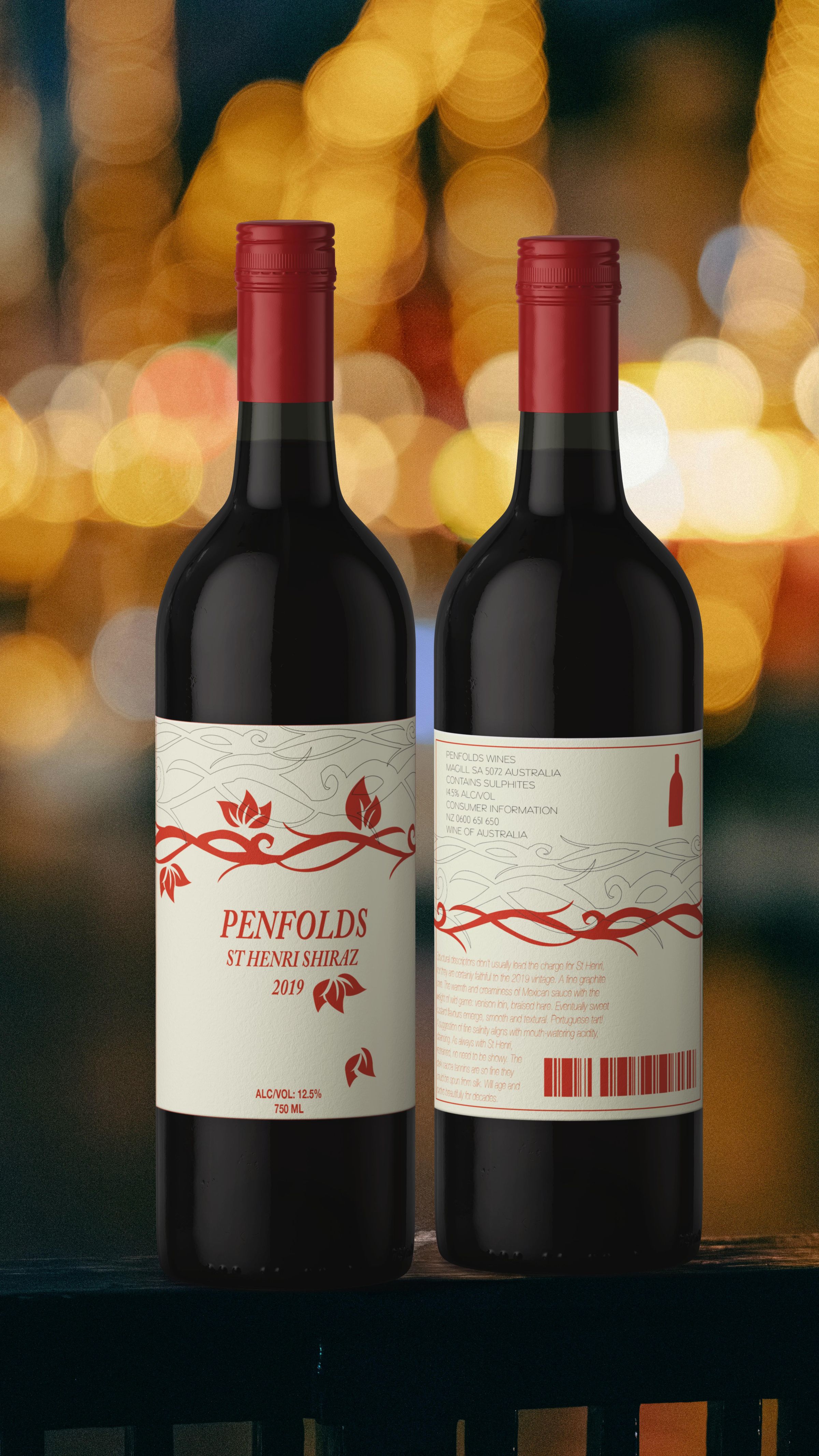St. Henry Shiraz, Penfolds Wine
