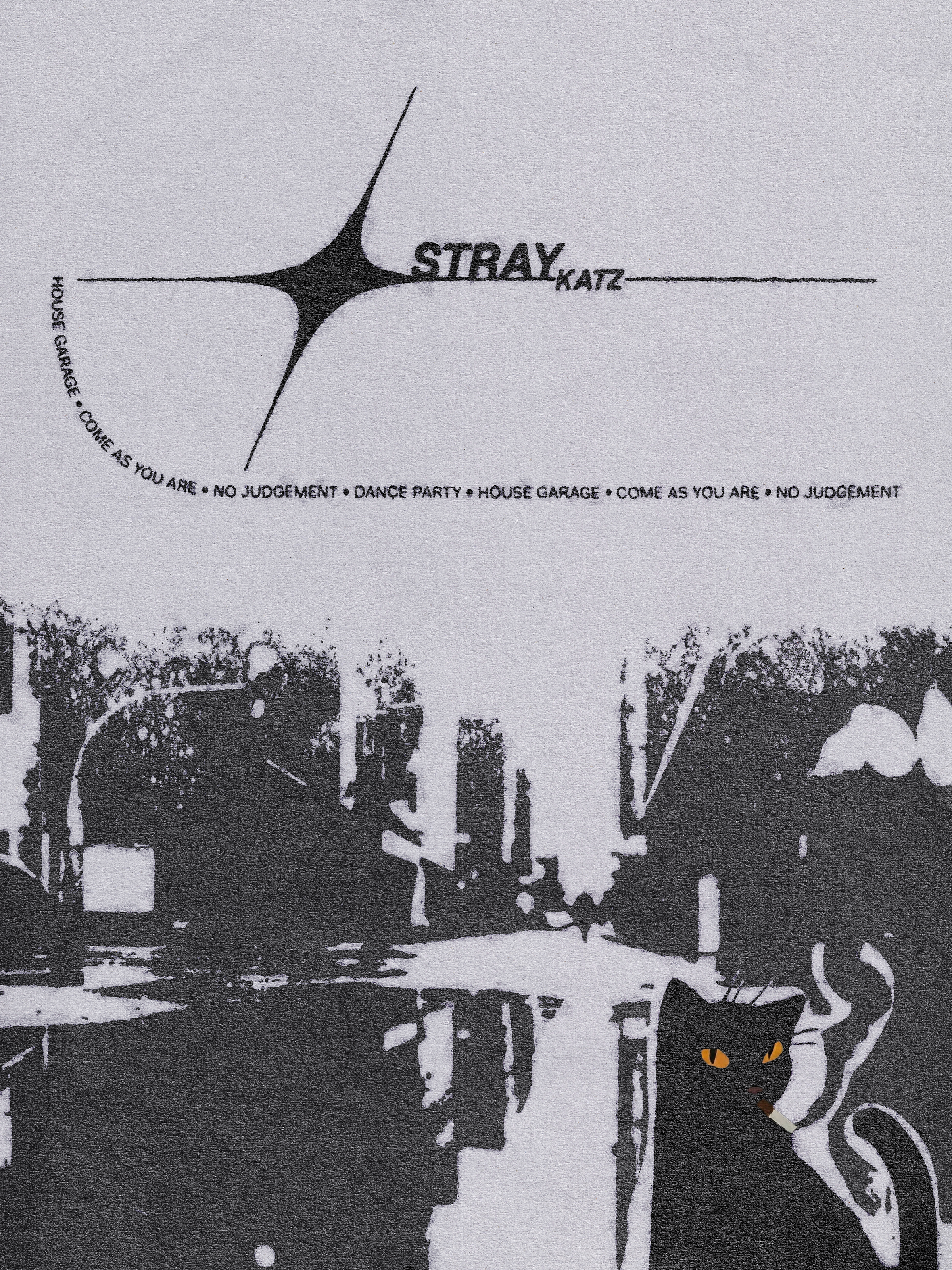 STRAY KATZ LABEL POSTER