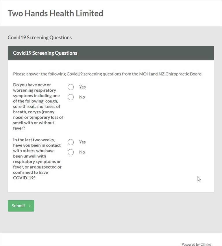 How To Create Patient Form Templates In Cliniko