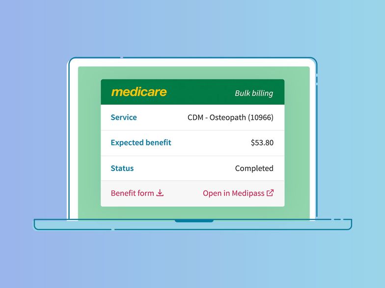 Making a Medicare claim as a practitioner in Cliniko