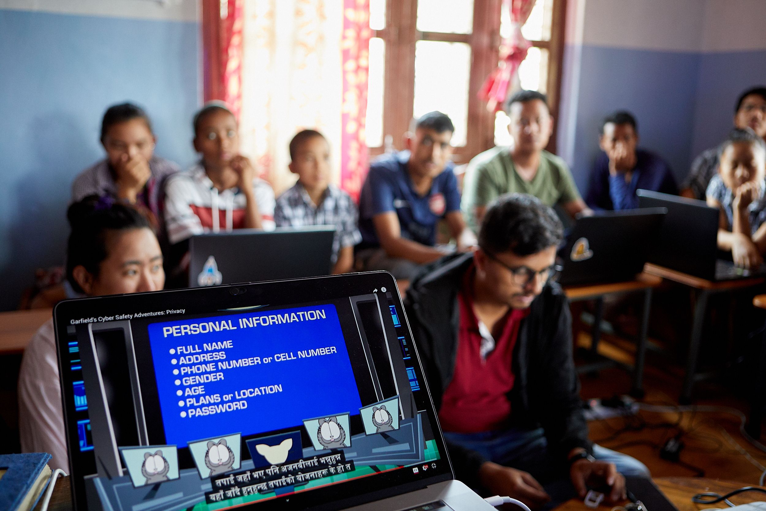 Technology trainers in Nepal