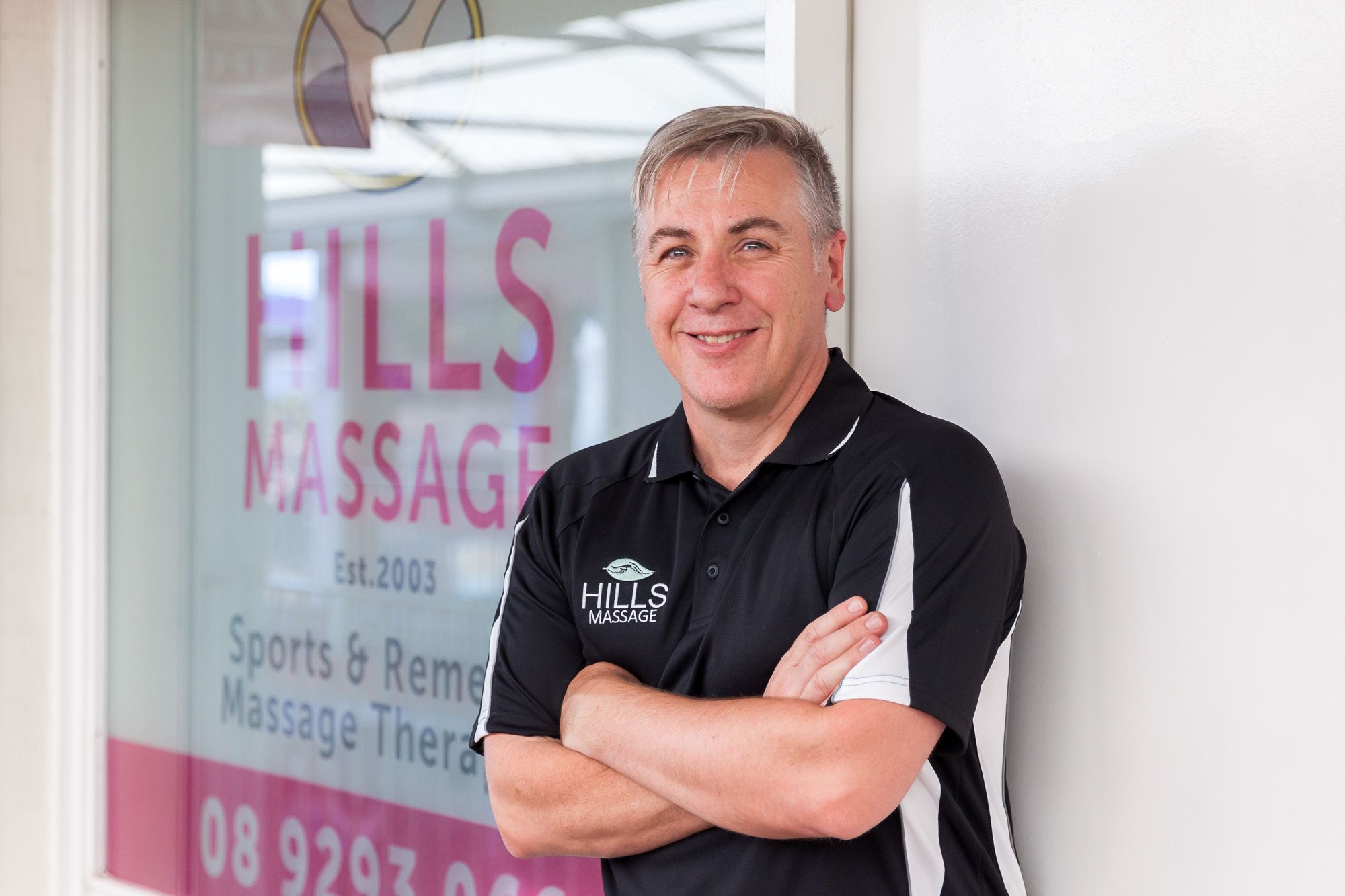 Hills Massage practice manager, Alec Rimmer.