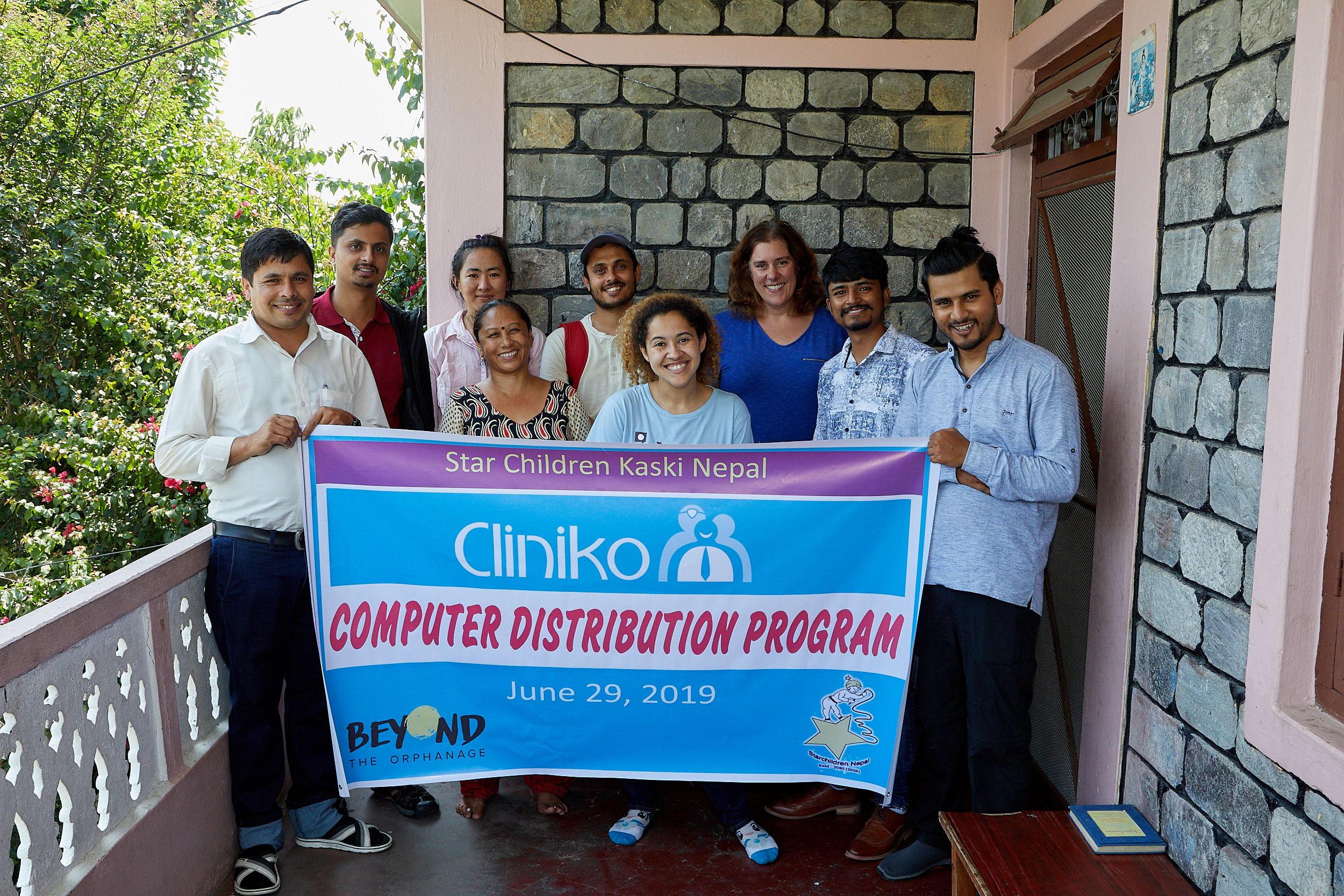 Cliniko's Rachel launches the Beyond the Orphanage & Cliniko laptop project