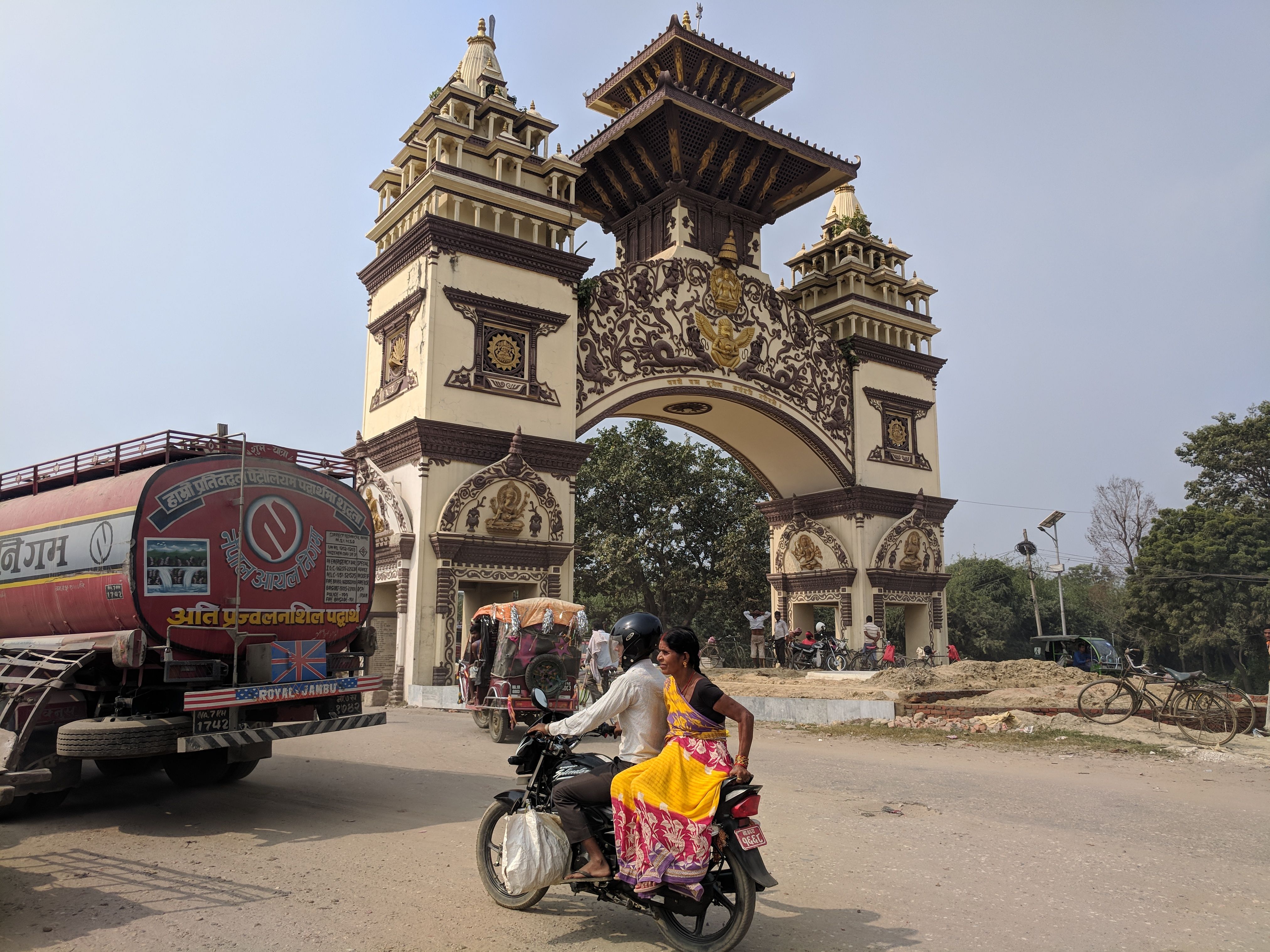 Birgunji entry point from Nepal to India