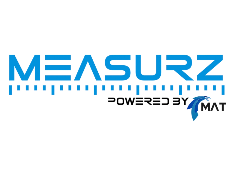 Measurz logo, powered by MAT