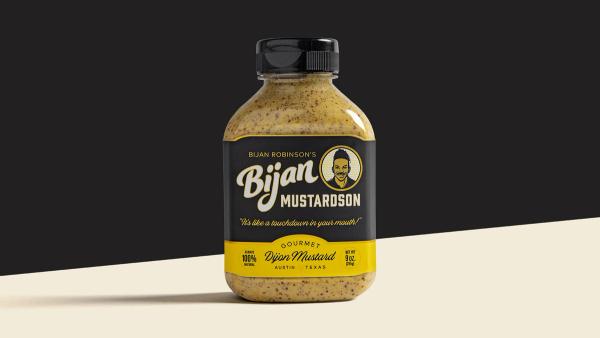 Bottle of mustard
