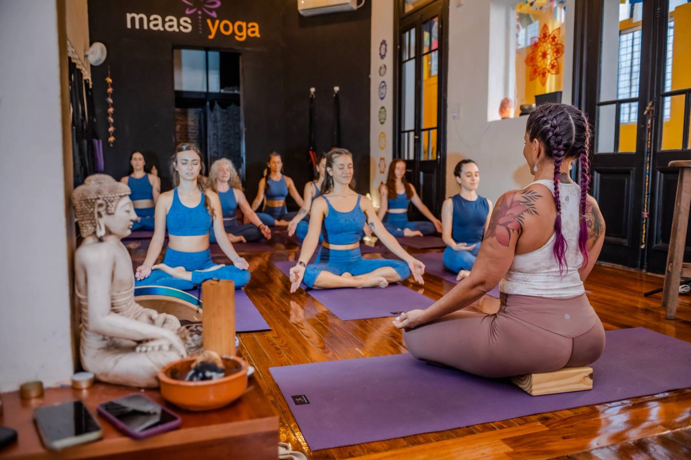 Maas Yoga — clases en Belgrano y Zoom