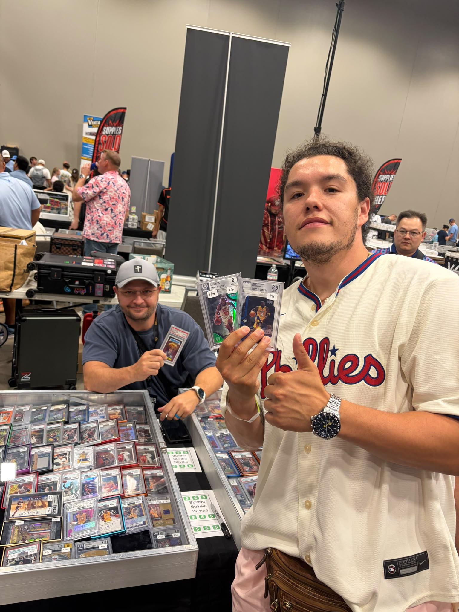 Making deals at Dallas Card show