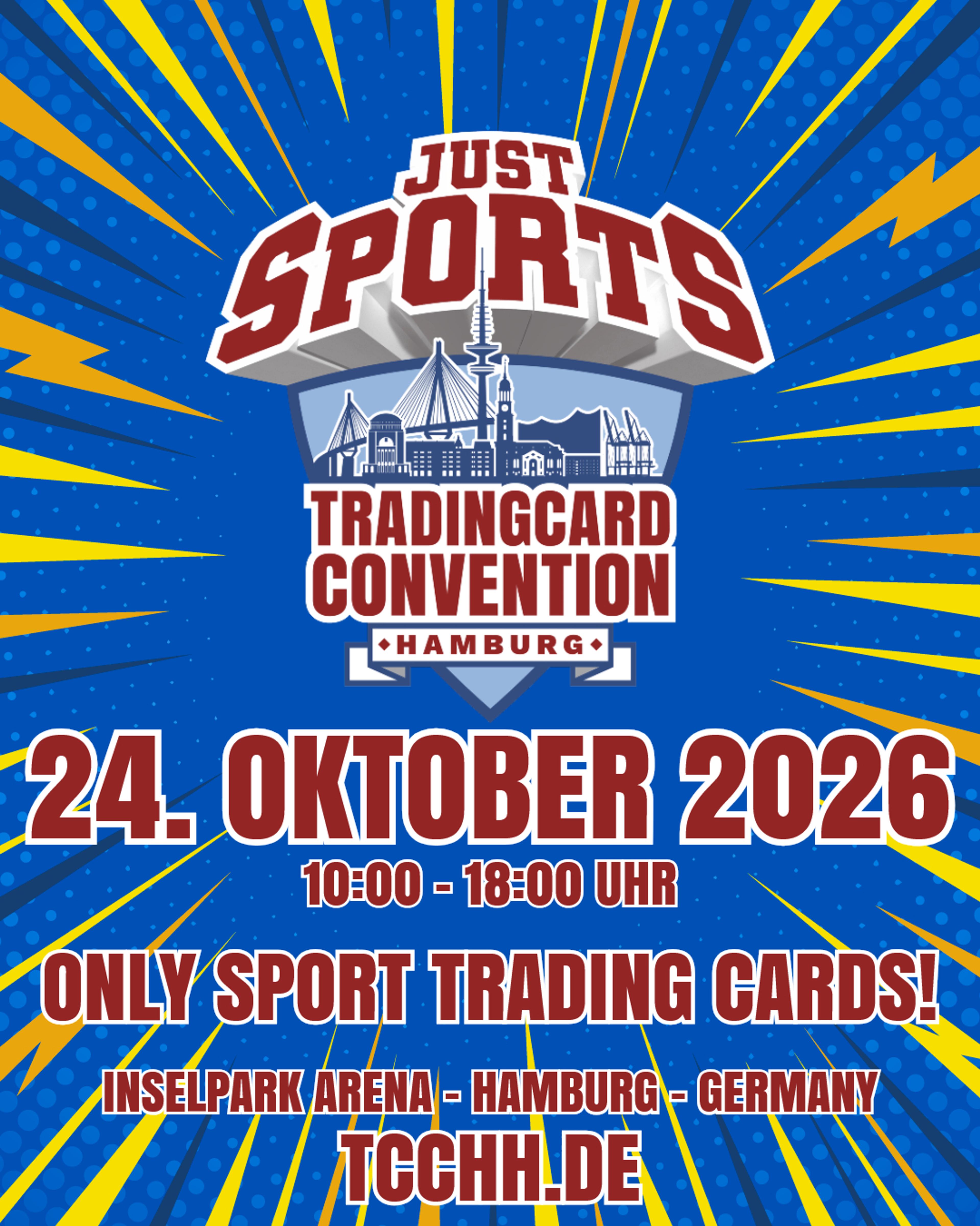 Just Sports Trading Card Convention Hamburg logo