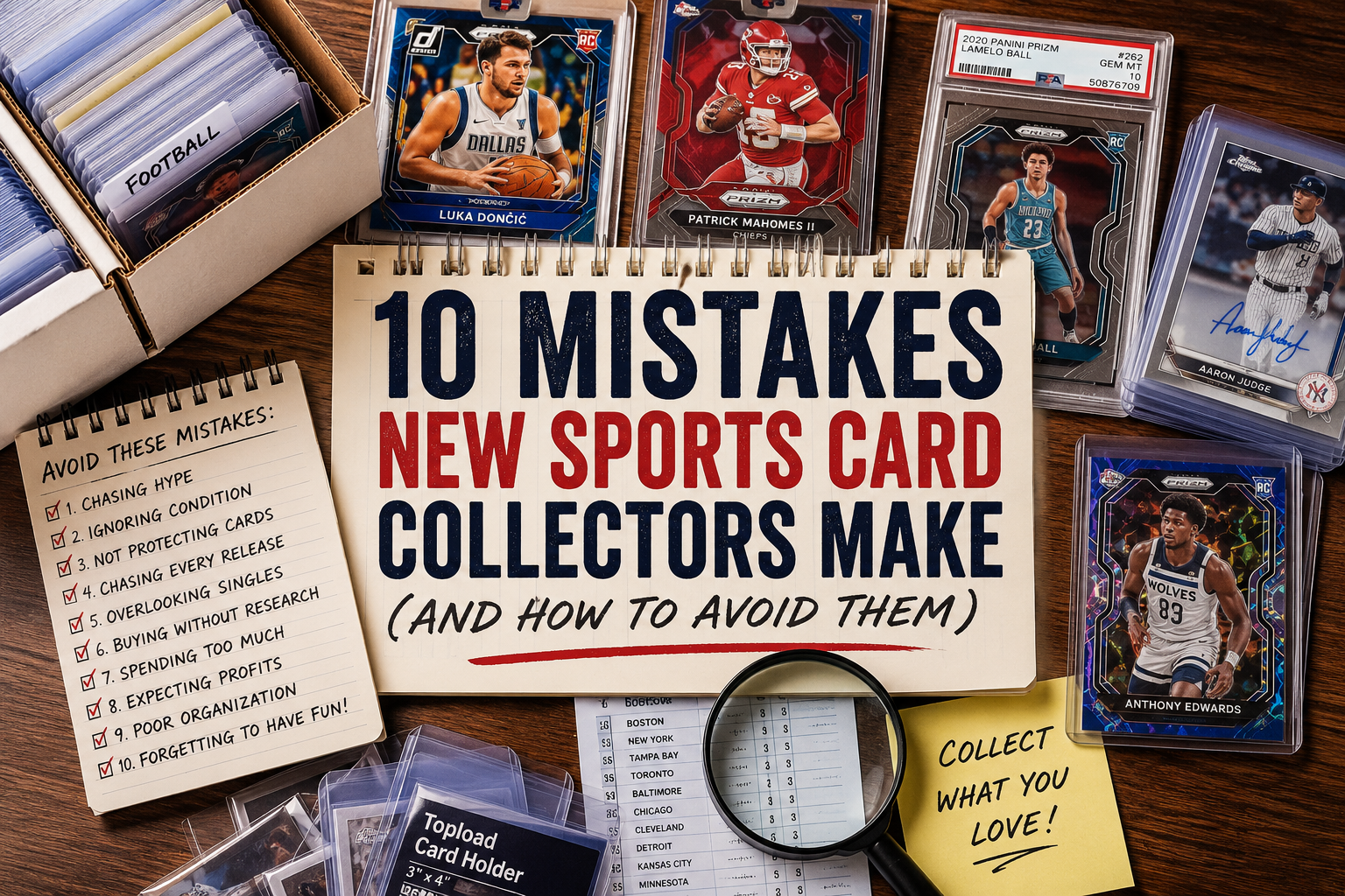 10 Mistakes New Sports Card Collectors Make (And How to Avoid Them)