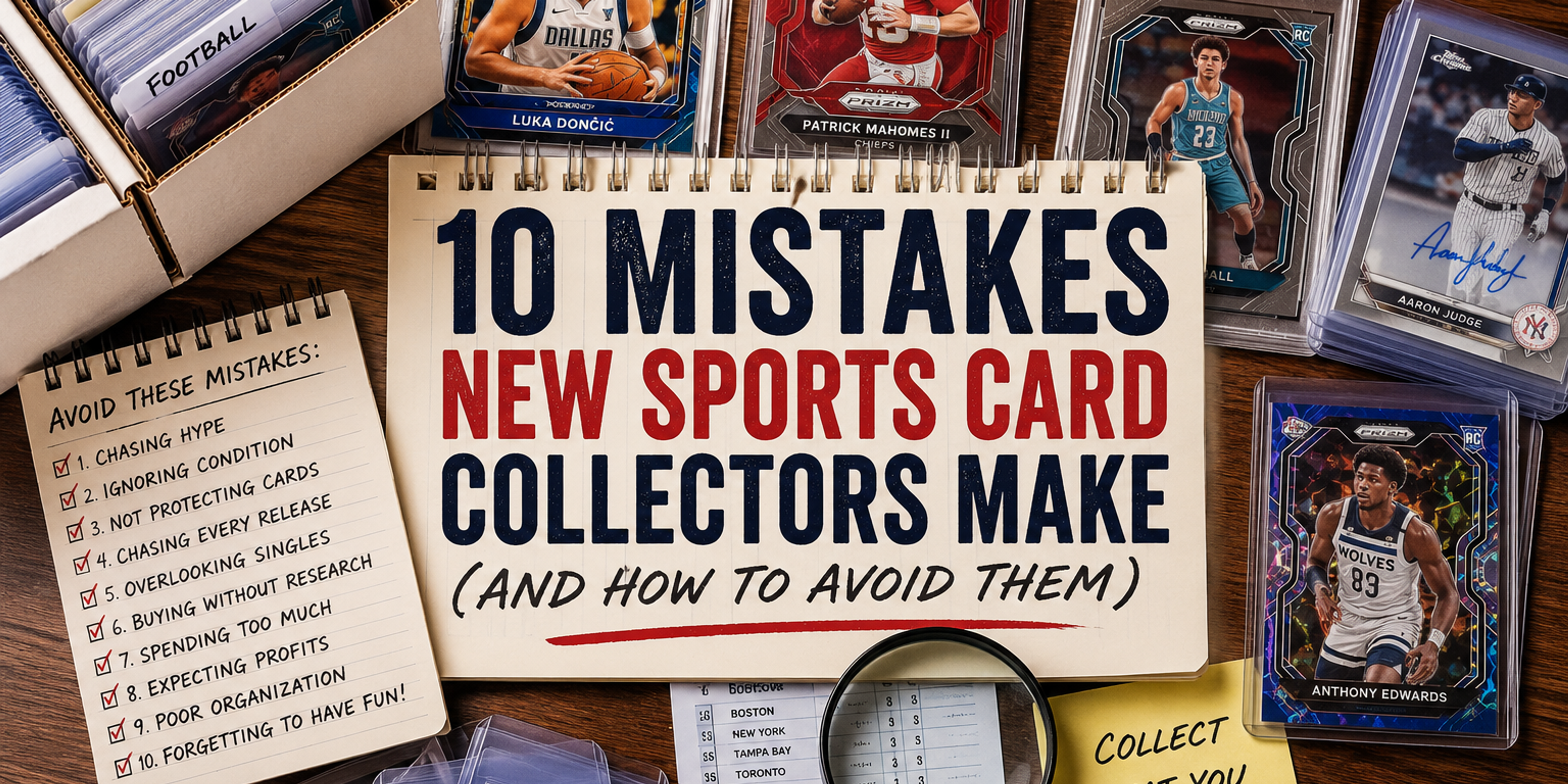 10 Mistakes New Sports Card Collectors Make (And How to Avoid Them)