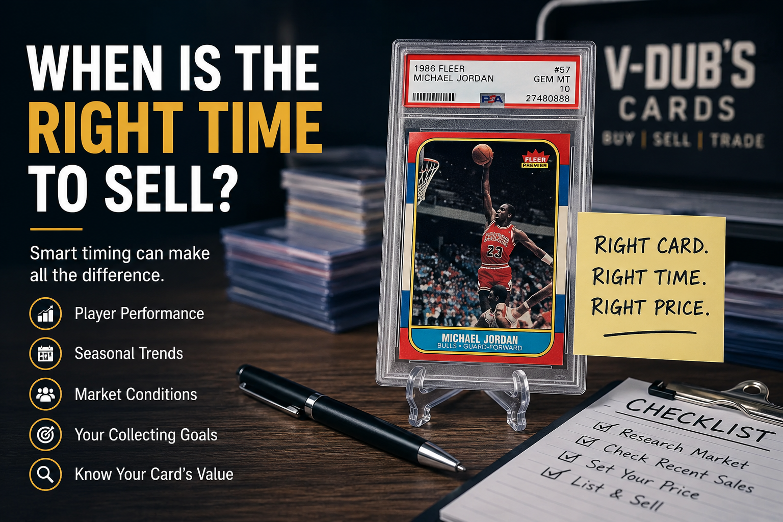 When Is the Right Time to Sell Your Sports Cards?