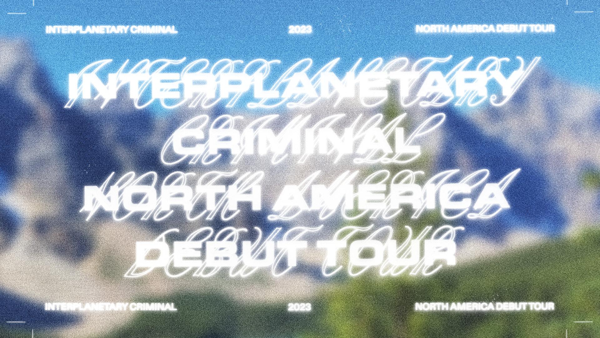Typographic treatment for Interplanetary Criminal