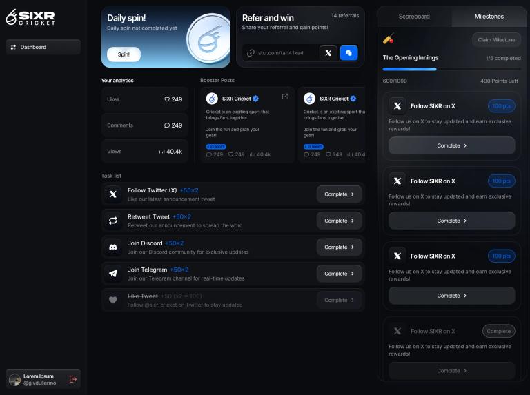 Dashboard