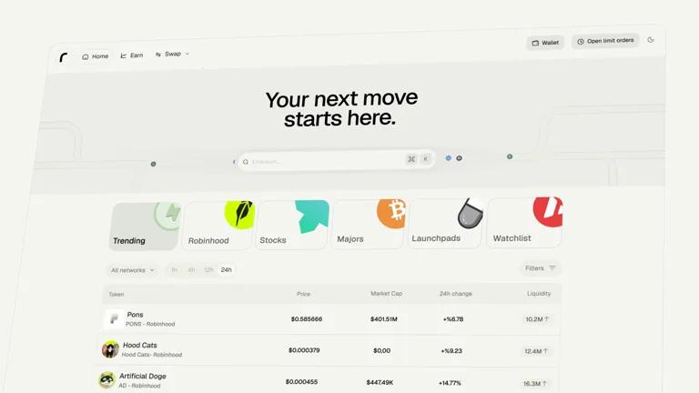 Route brand sequence — motion by Polify
