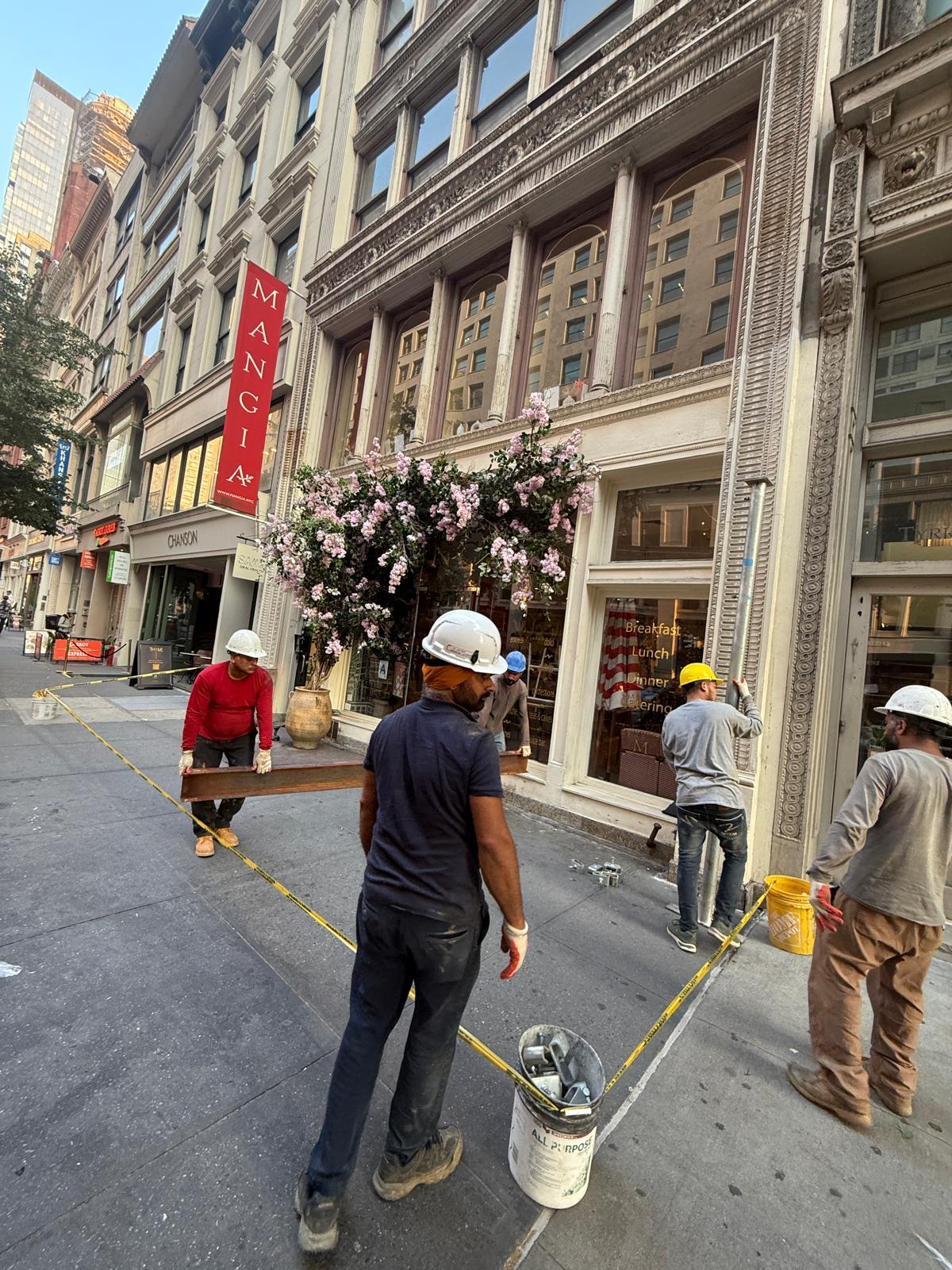 Stonebridge construction team at work