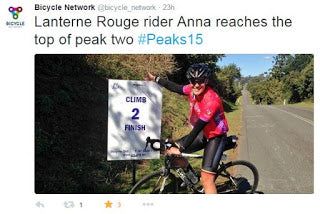 Rider Story - "Lanterne Rouge" (Anna's Story)
