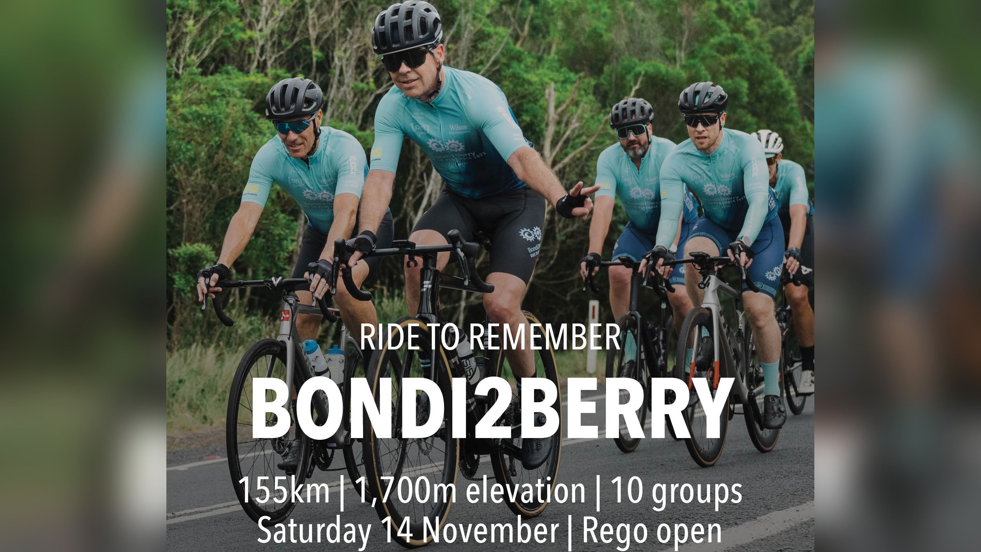 Bondi2Berry Ride to Remember — Saturday 14 November