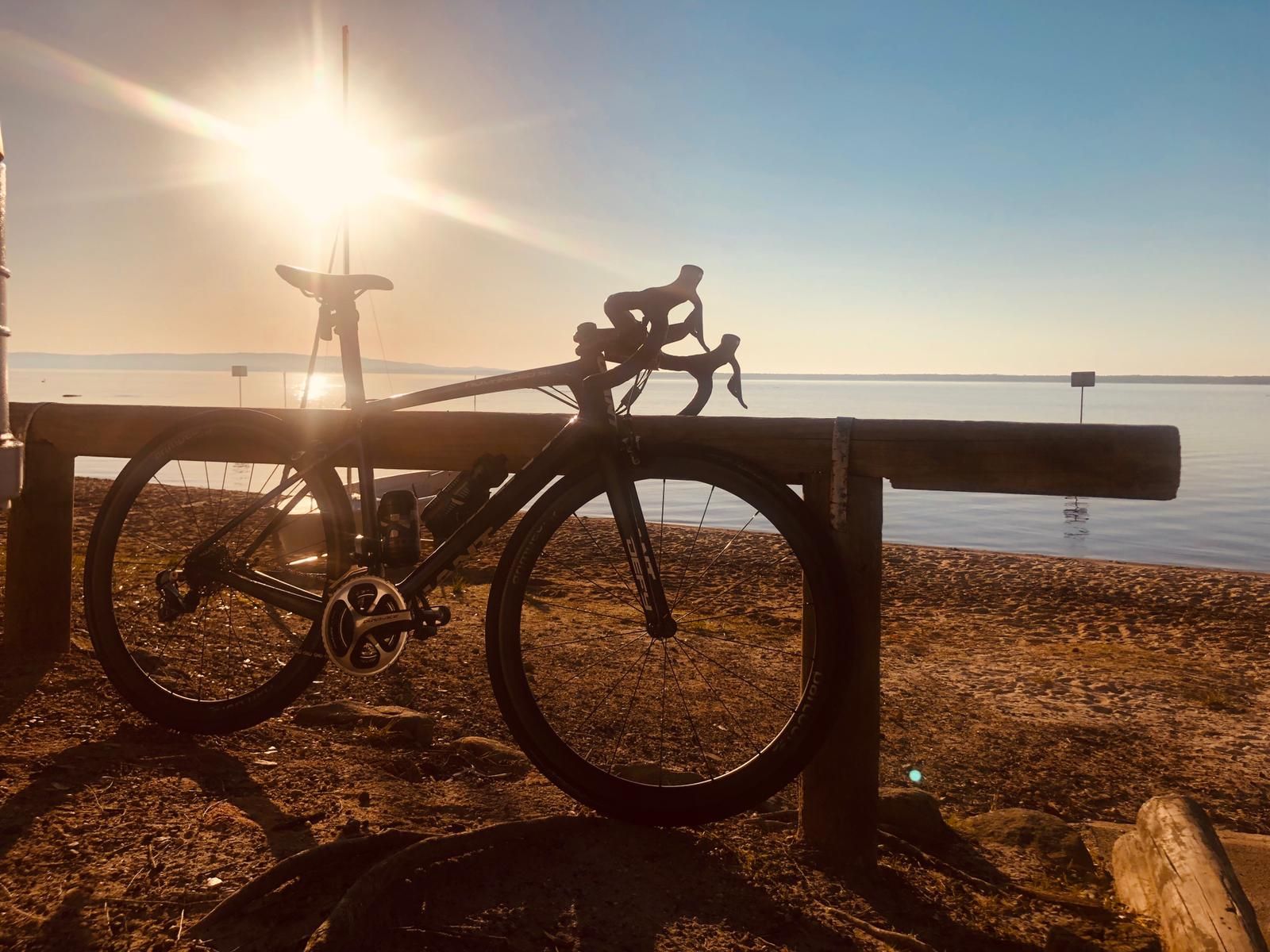 Cycling in the Winter Sunshine