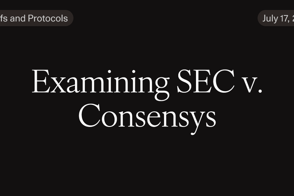 Examining SEC v. Consensys