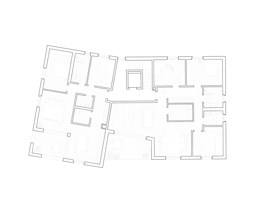 Construction d'un immeuble de 6 logements.