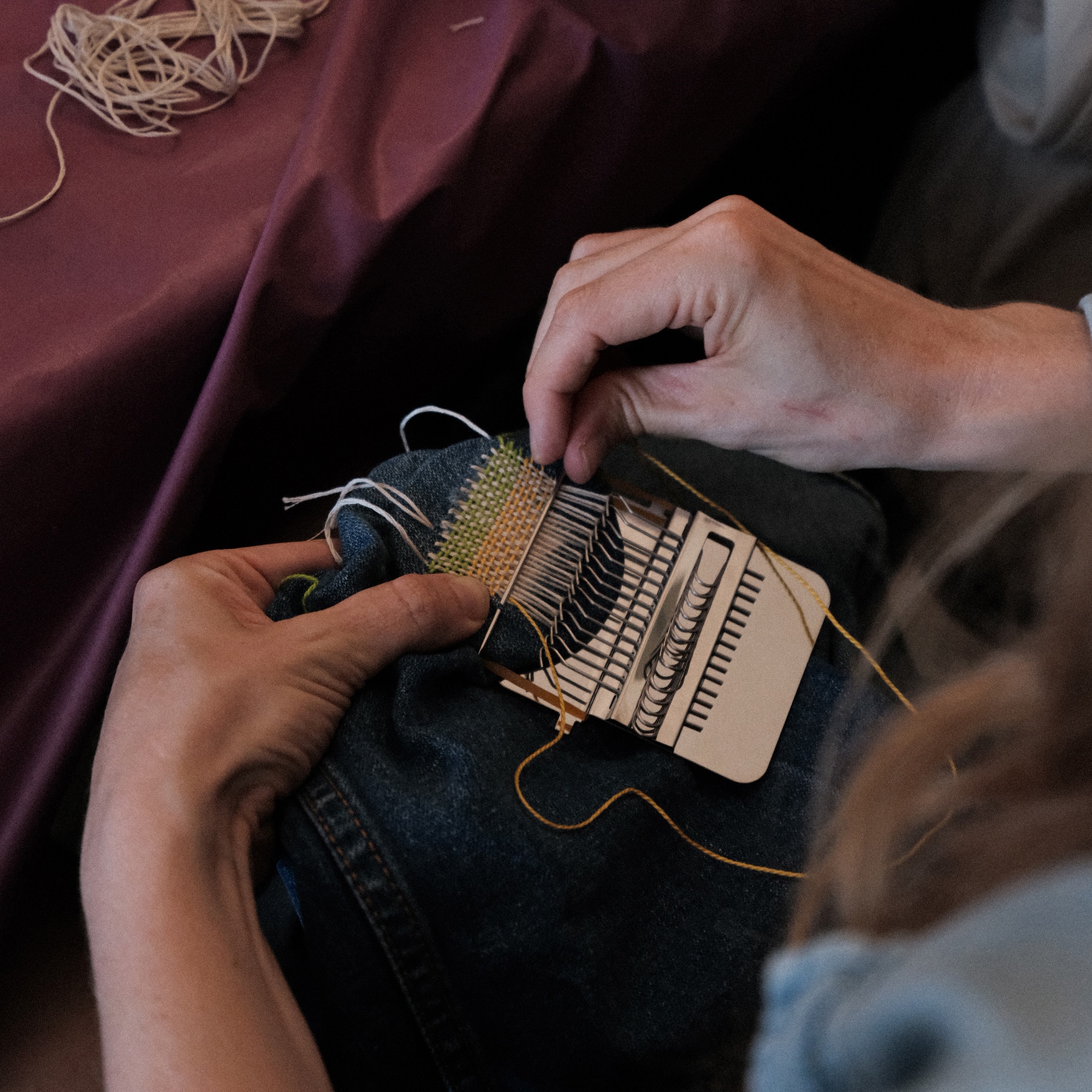 visible mending workshop - A decorative image from Usal Project