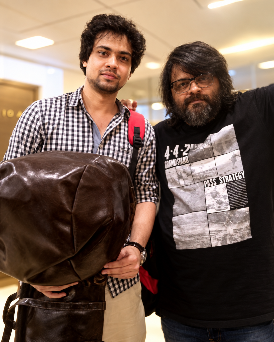 Sweekar with Pritam