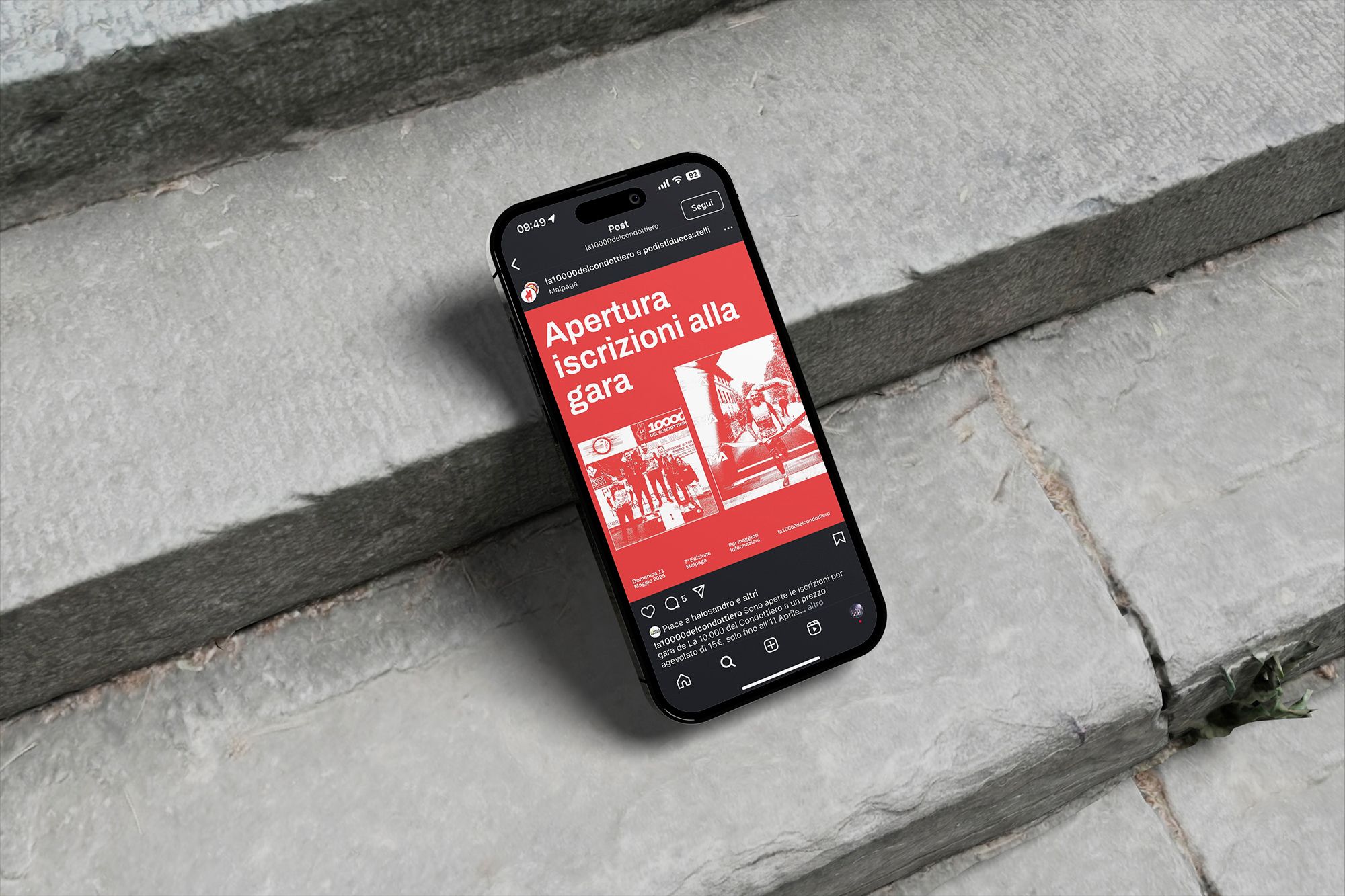 La 10000 del condottiero website mobile