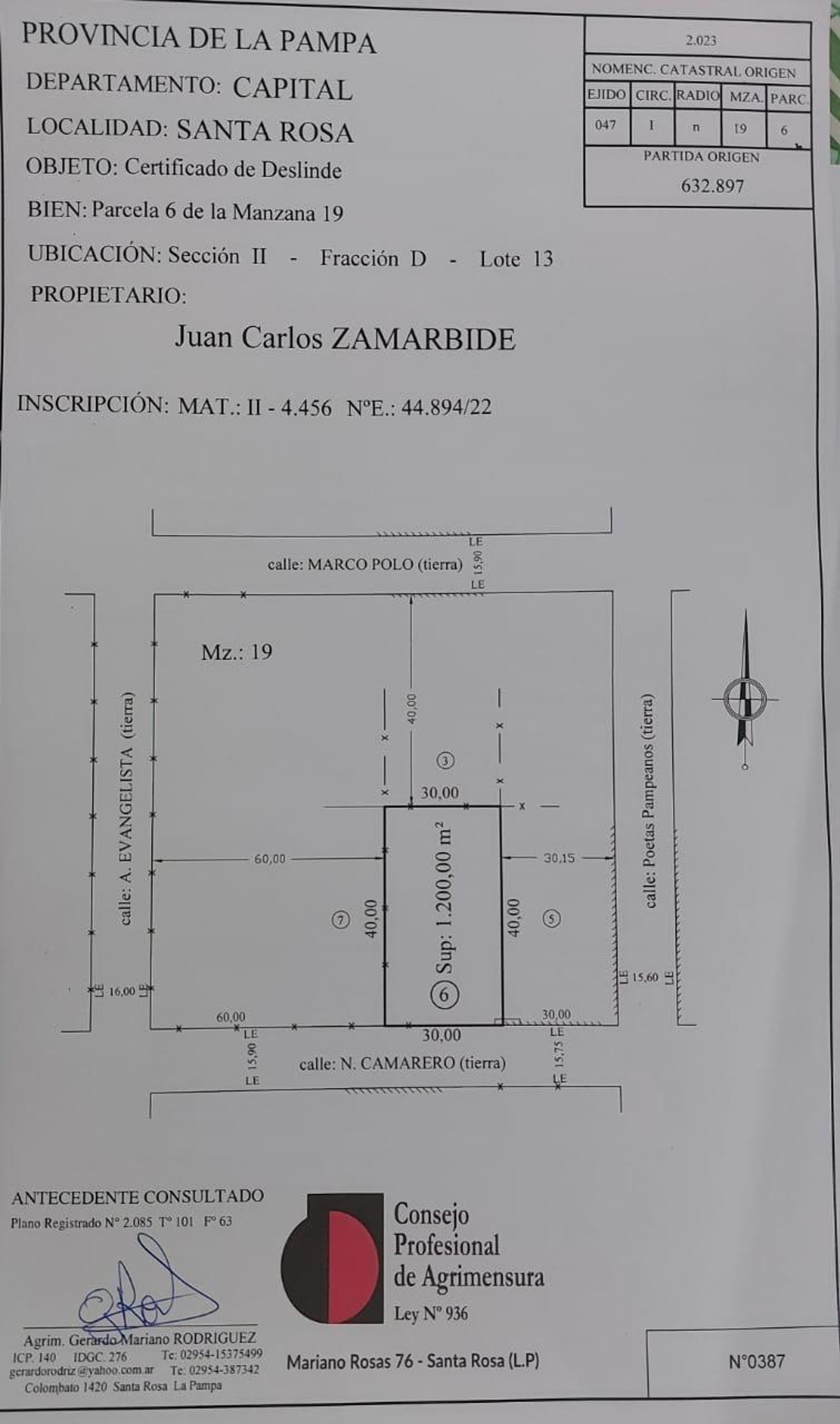 Terreno en Venta – Villa Martita, Santa Rosa — imagen 2
