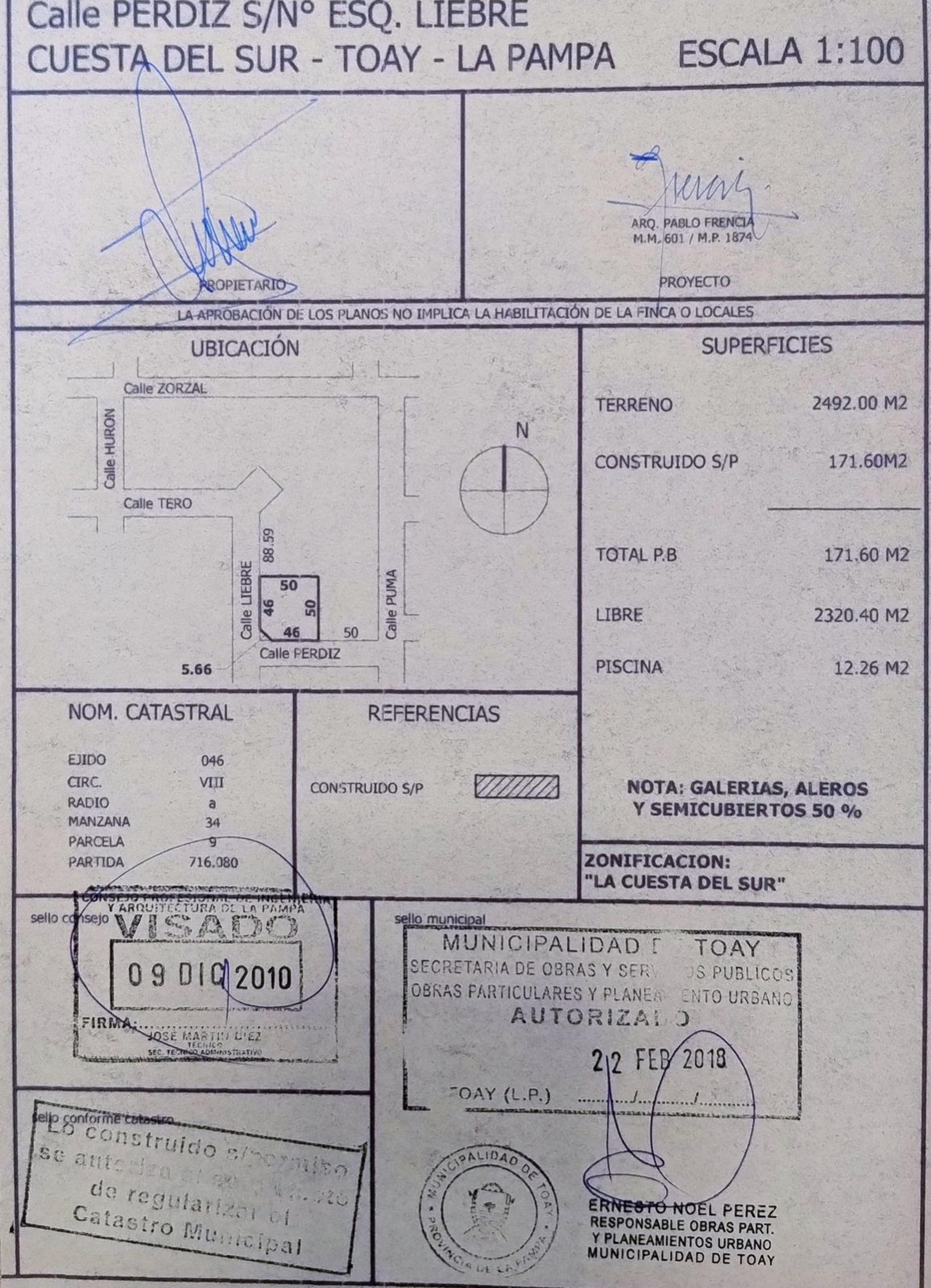 Cuesta del Sur Terreno de casi 2.500 m² | Superficie cubierta 171 m² — imagen 23