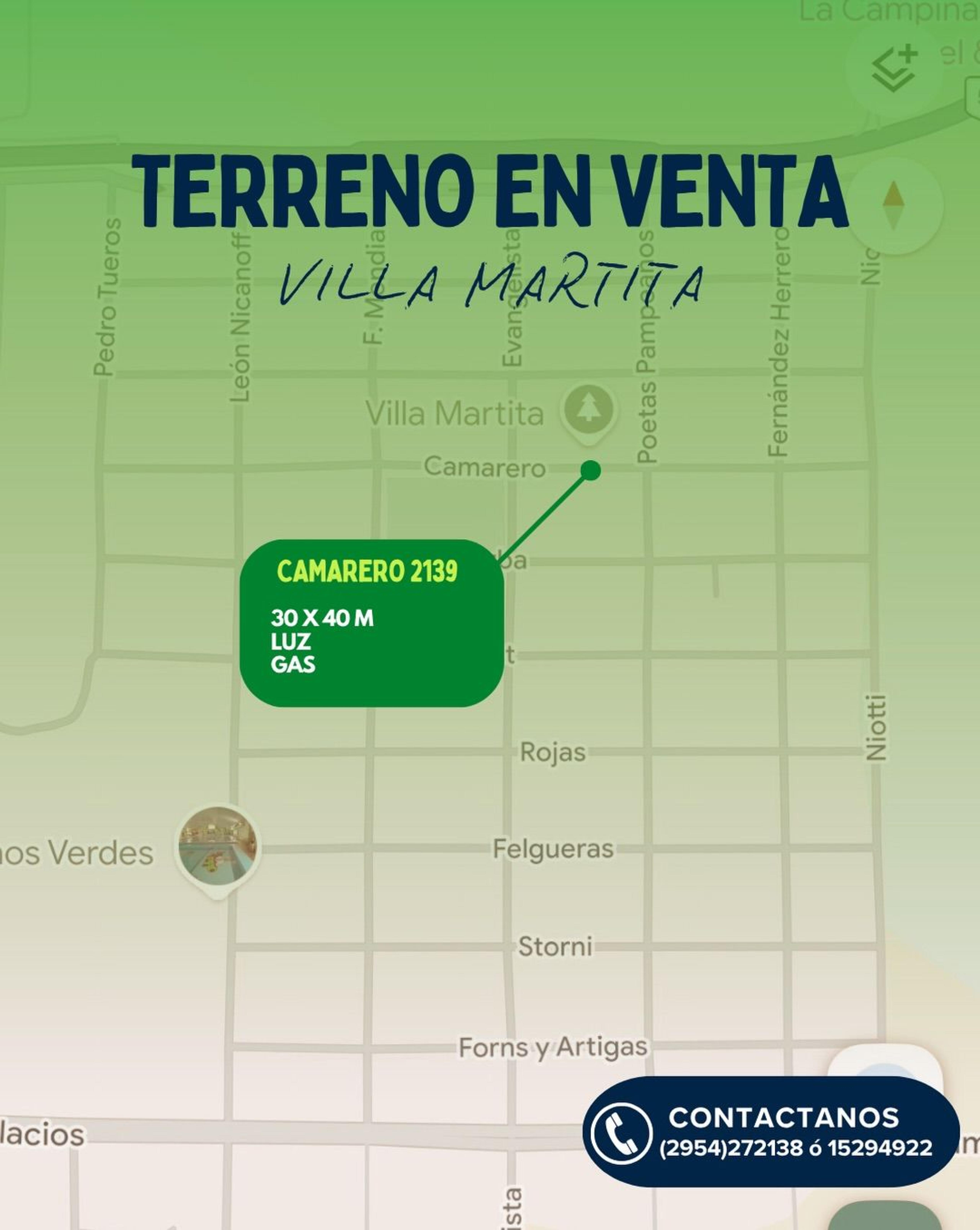 Terreno en Venta – Villa Martita, Santa Rosa — imagen 3