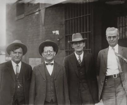 image from Hale (second from left) and Ramsey (third from left) with U.S. marshals.