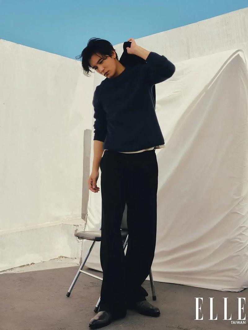 邱澤 on Elle Taiwan Cover