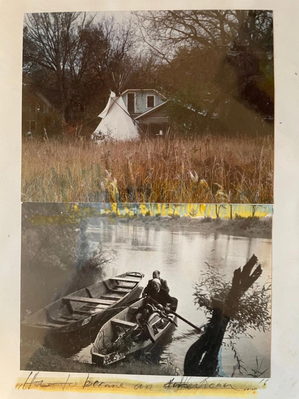 Collage „How to become an American“ Collage „How to become an American“