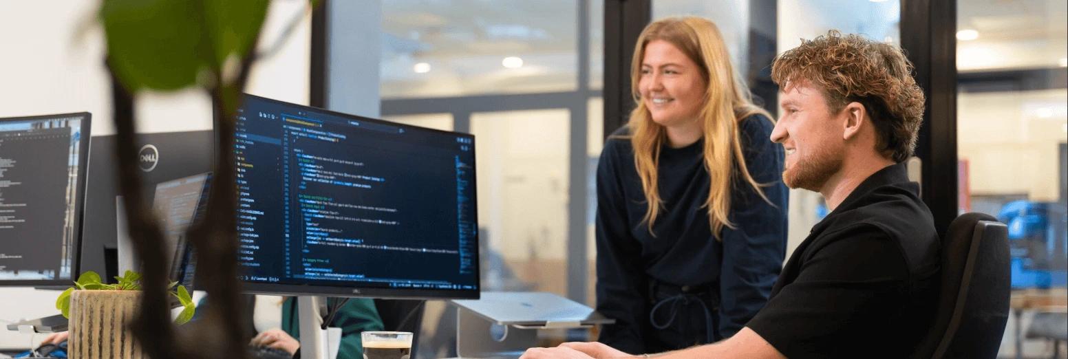 60+ specialists, product, engineering, design, and client success, working side-by-side in our Nijmegen HQ.