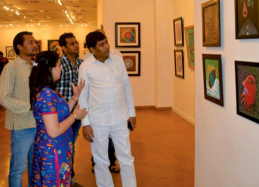 Manan Kala Sanstha Story - Founding Exhibition