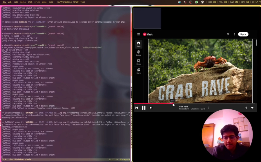SaffronWebKit (SFWK) screenshot