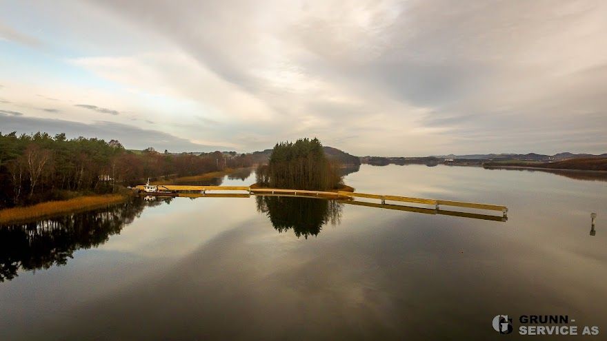 I løpet av torsdag 4. desember er trolig Sandtangen knytt sammen med brua til Njåskogen.