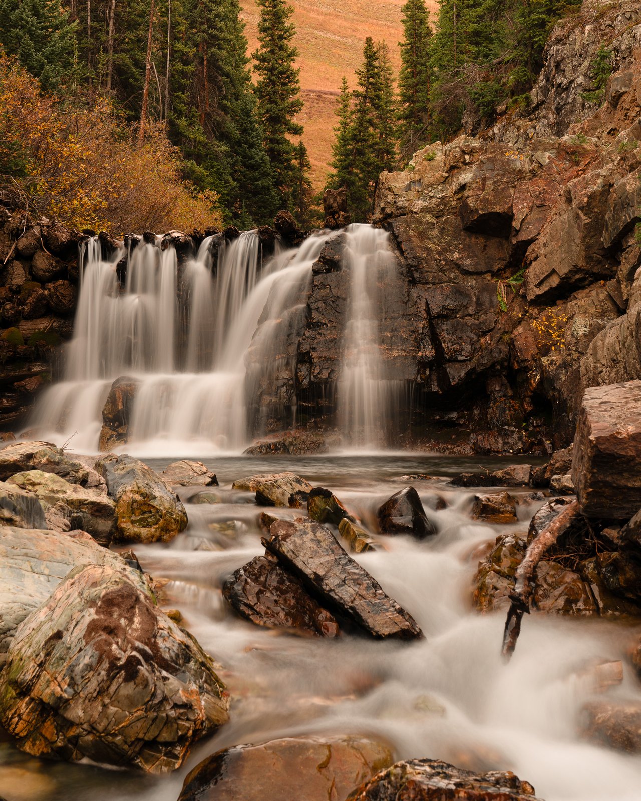 Unnamed Falls — Gothic Mountain Valley #1
