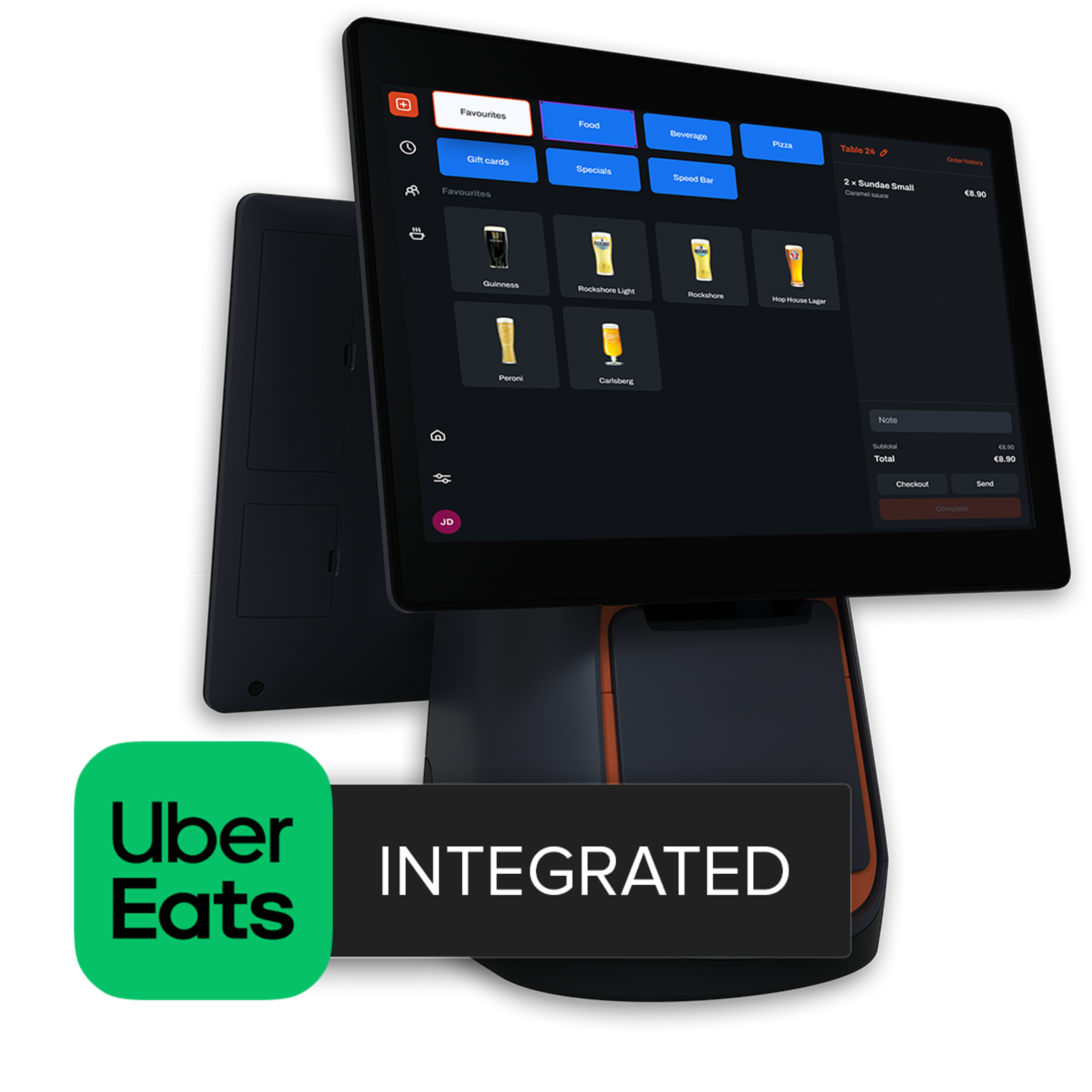 Boss It Uber Eats integration