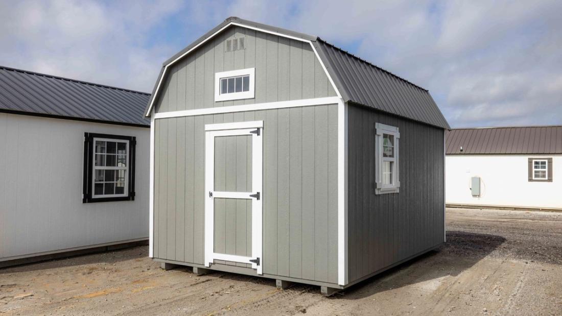 12x16 Lofted Barn — exterior