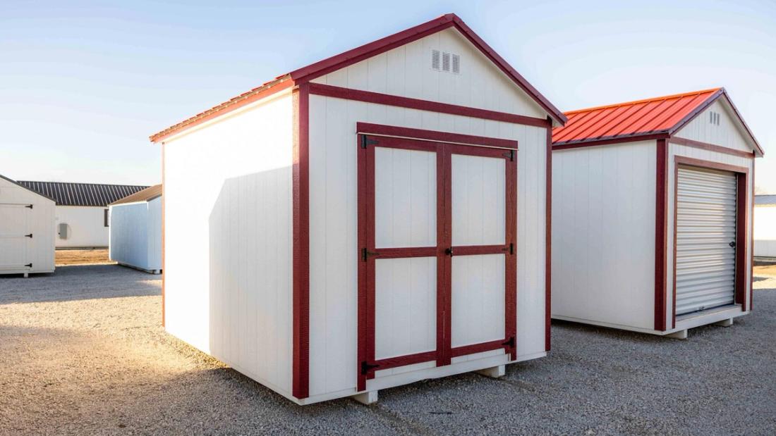 10x12 Gable Shed — exterior
