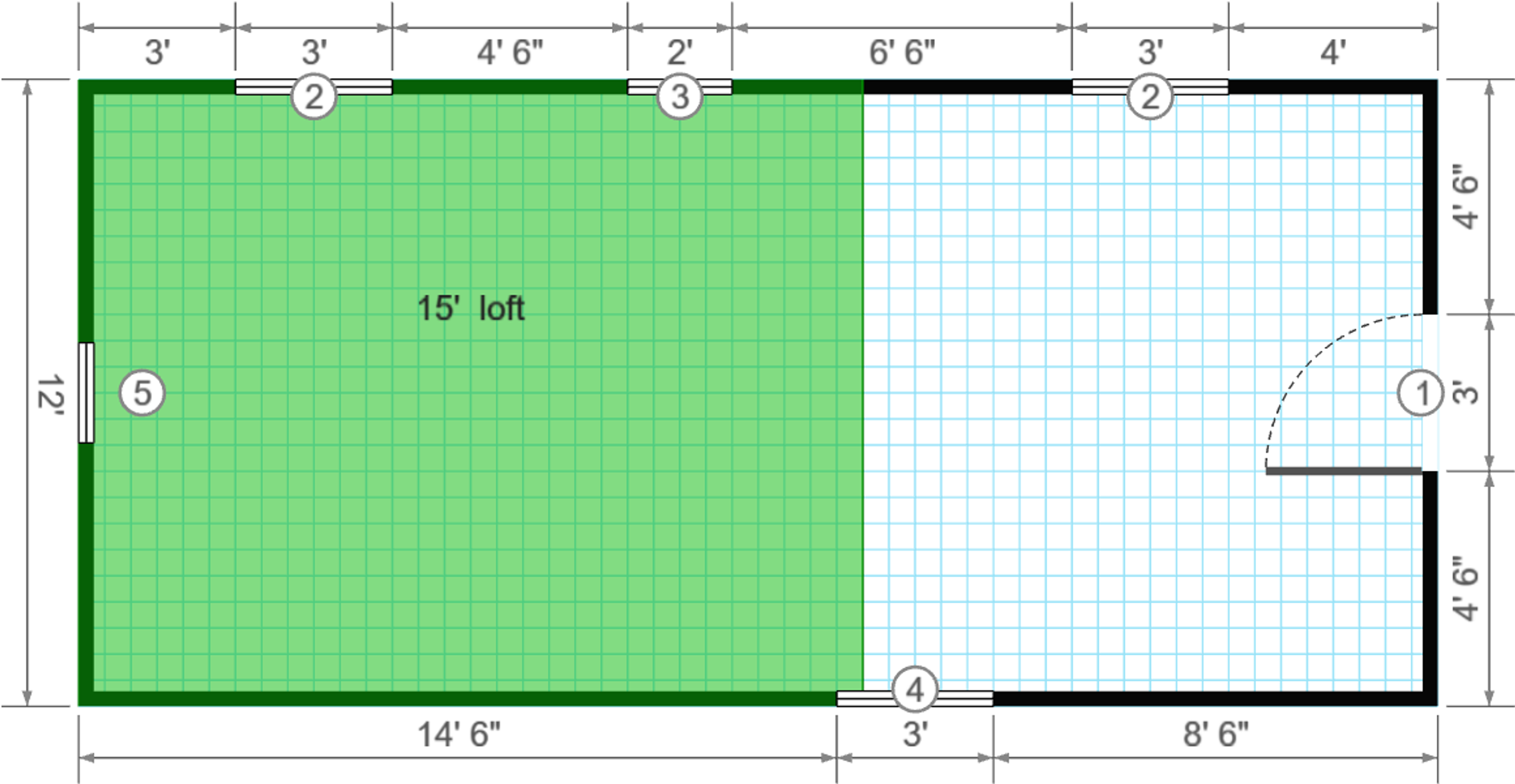 12x22 Cabin Shell — photo 9