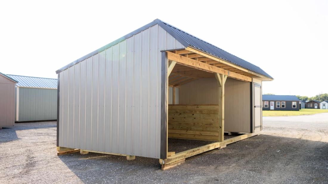 12x30 Animal Shelter — exterior