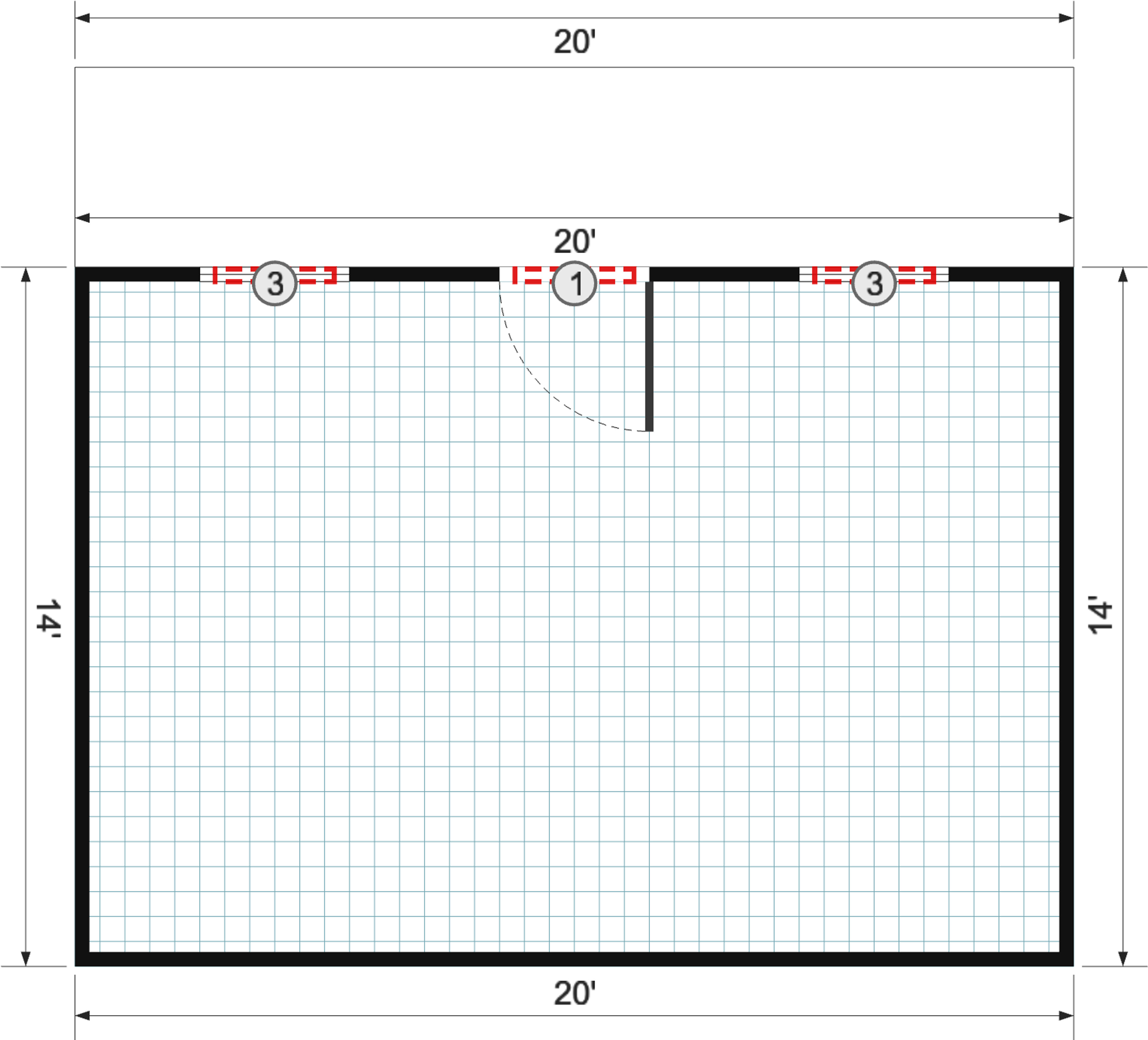 14x20 Single Slope — photo 8