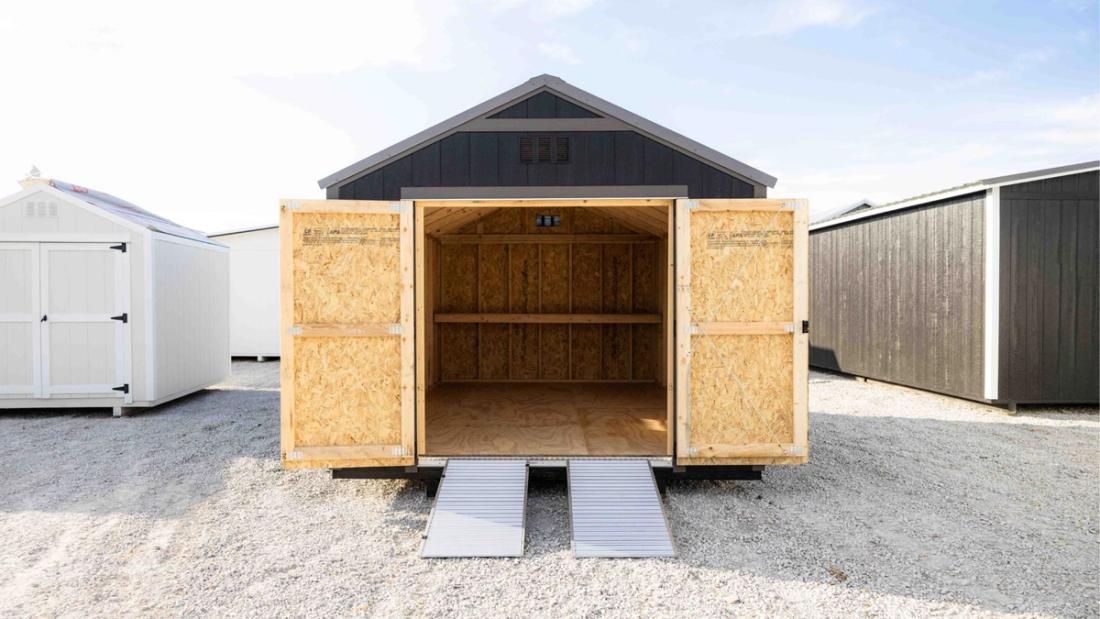 10x16 Value Shed — exterior