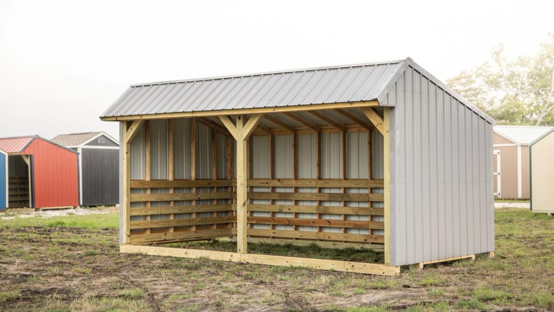 10x20 Animal Shelter — exterior