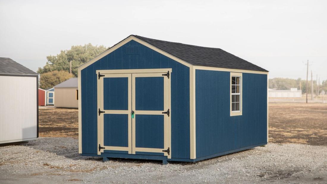 10x16 Value Shed — exterior