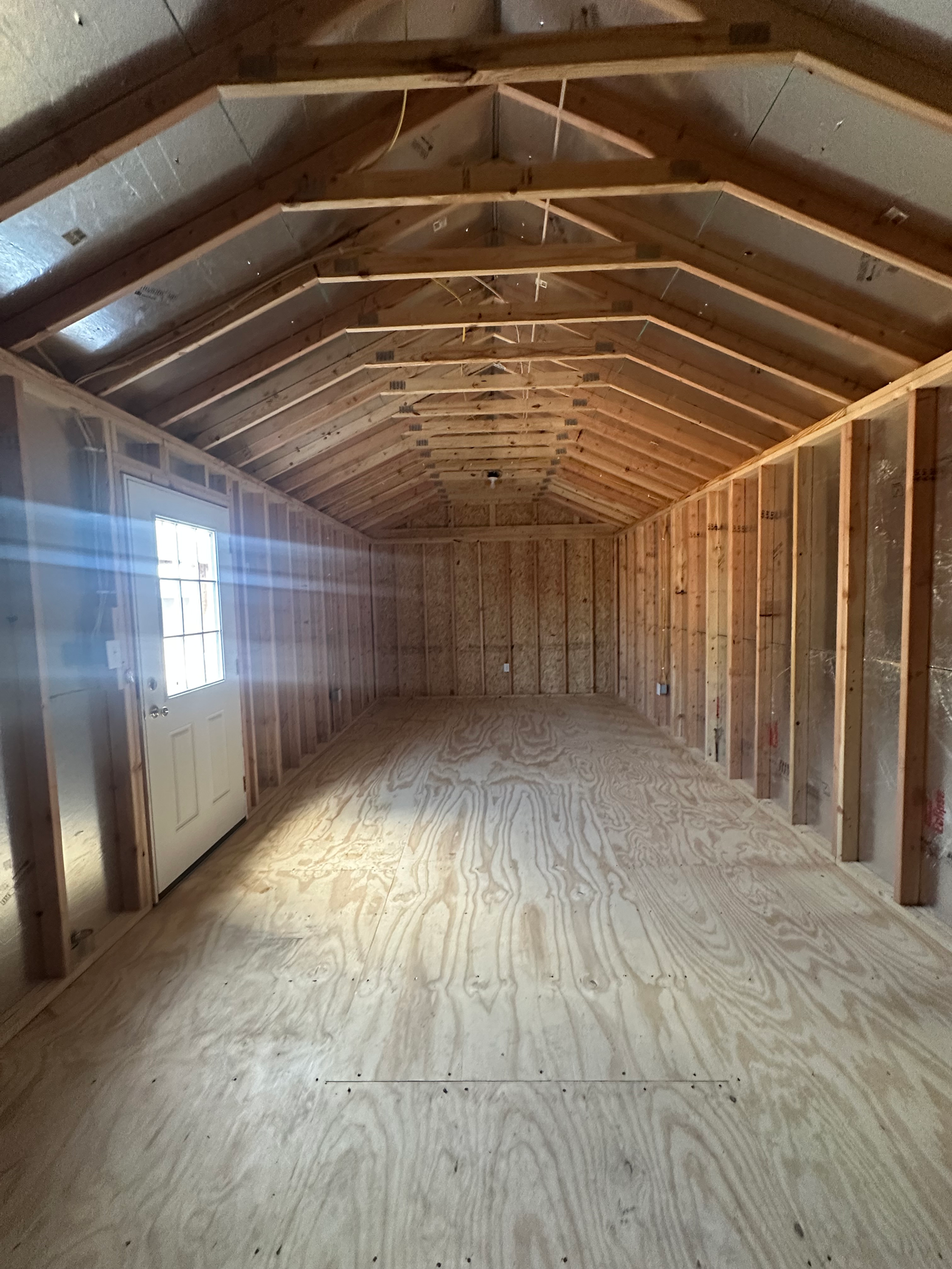 12x40 Gable Shed — photo 2