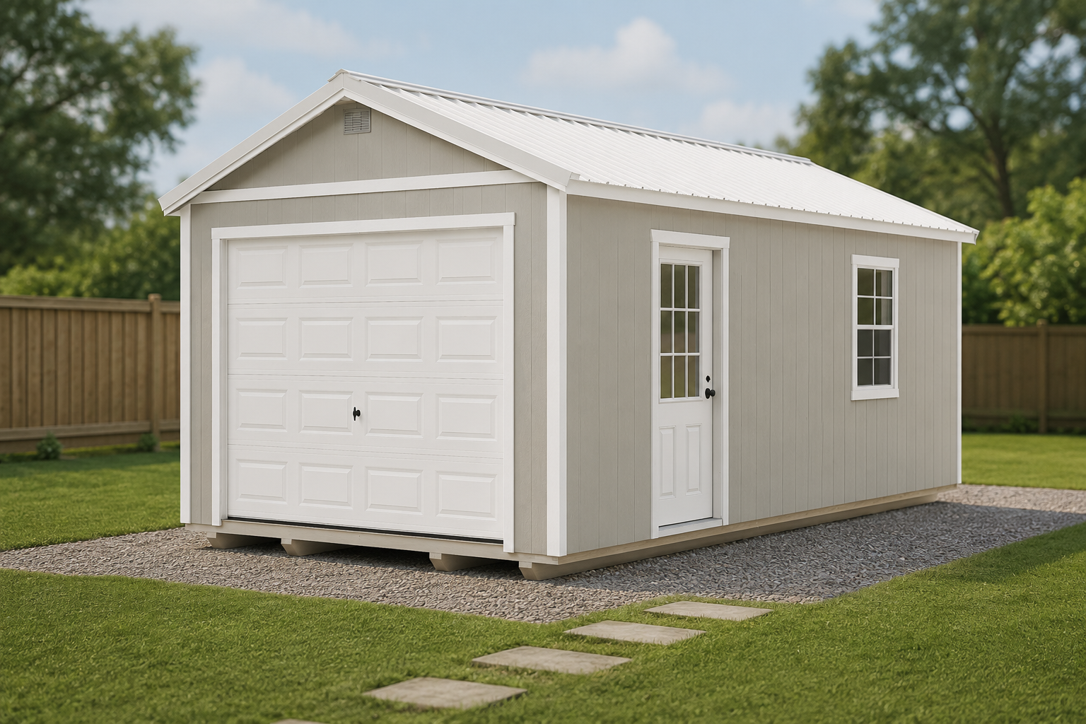 Gable Garage Shed